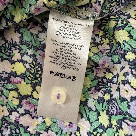 NWOT Maeve by Anthropologie Ashleigh Floral Blouse - Picture 8 of 9